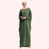 The new Arabian Muslim casual wear a variety of colors bat sleeve robe Women Islamic Clothing