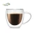 Import Thermal Insulated Double Wall Glass cup with Handle for Tea Espresso Coffee from China