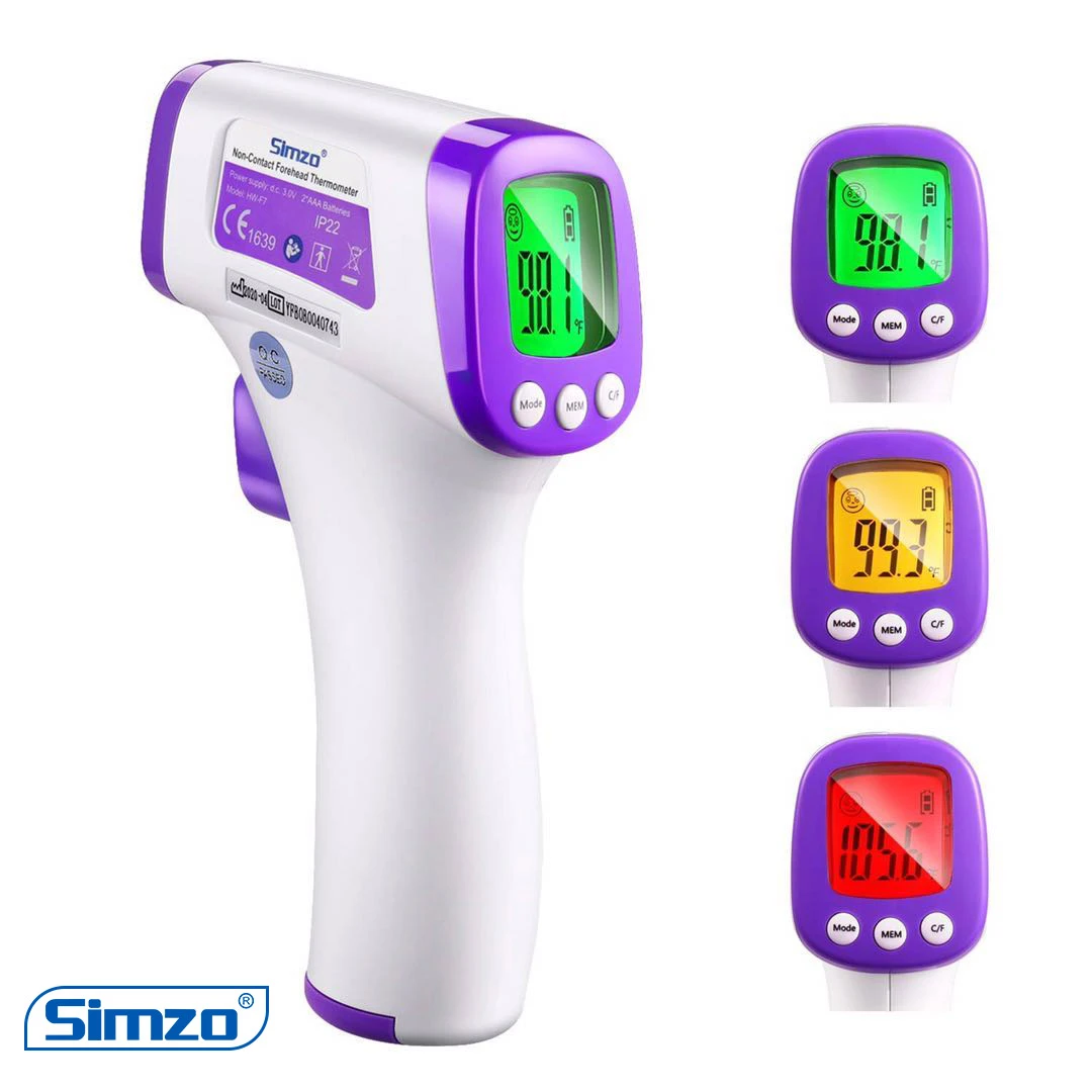 Thermometer manufacturer SIMZO HW-F7 body non contact infrared thermometer Electronic digital
