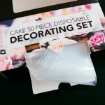 Thick disposable icing piping nozzles bakery pastry bags