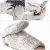 Thinsulate Insulated Knitted Grip Suede Palm patched Convertible Ragg Wool Mittens Winter fingerless Glove Cold store freezer