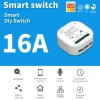 TideLink 10A 16A WIFI Zigbee Tuya Mini Smart Switch Interruptor Intelligent Unversally Remote&Voice Control Smart Timer