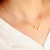 Import Tiny Gold Silver Initial Name Choker Necklace 26 Letters &amp;Heart Pendant Necklace Women Collares Collier Gift Jewelry from China