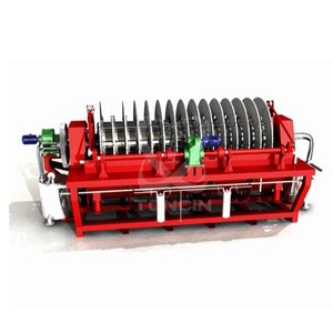 TONCIN TC rotary Fully Automatic ceramic filtration machine for Separate Mine Slurry Filtration and Dewatering Equipment