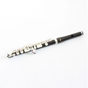 Top grade professional piccolo handmade woodwind instruments silver plated piccolo