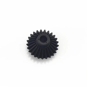 top precision customized plastic spiral bevel gear worm gear