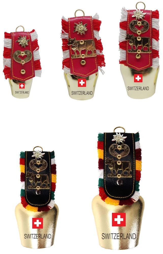 Top quality swiss cowbell supplier, wholesale souvenir bells in Switzerland/France/Austria/Germany/Belgium/Italy