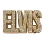 Top quality tv & movie character women fedora hat metal for handbag special shape pin belt buckle