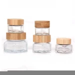 Transparent jam bottle honey bottle chili sauce bottle