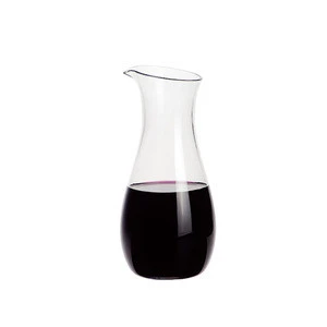 Transparent PC wine carafe Plastic Pitcher 670ml plastic water Jug for wholesales