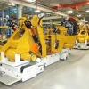 Transportation Cart In Vehicle Assembly Line Workshop Car Assembly Production Line