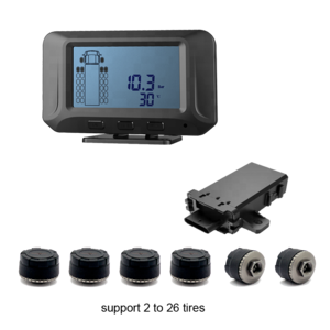 truck tpms Factory wireless tire pressure monitoring system for 6 tires