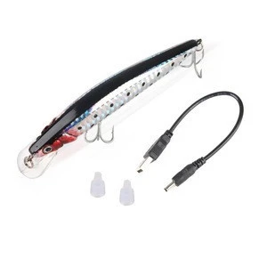 Twitching Lure electric noctilucent floating/Flashing LED Light Electric Fishi Electric fishing lure