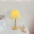 Import Umbrella shaped design Table Lamp with wooden base from China