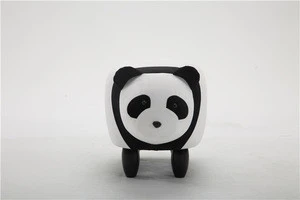 Unique new ramie cotton Living Room children animal panda shape chair for kids