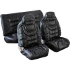 Universal Fit 6pcs Full Set Soft PU&Leather Auto Car Seat Cover