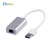 Import USB 3.0 to 1000M Ethernet adaptor Aluminum Case High Quality OEM ODM Manufacturer from China