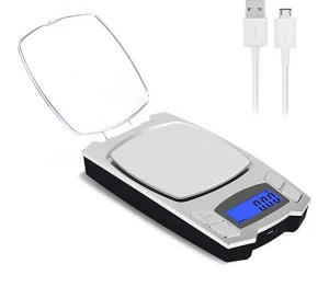 USB China Fashionable Superior Quality 500g/0.01g Jewelry Weight Scales Mini Pocket Gold Weighing Scale