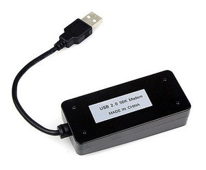 USB Fax Modem External 56K Data Voice V9.0 2ports for Win7 Ethernet Phone