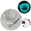 USB Flexible LED Rope Lights for Car Kit 2M 3M Interior Strip Tube Rope Neon Glow Light Line EL Wire Car