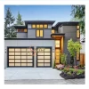 Used commercial exterior glass garage door modern sectional garage door for home automatic house garage door usa