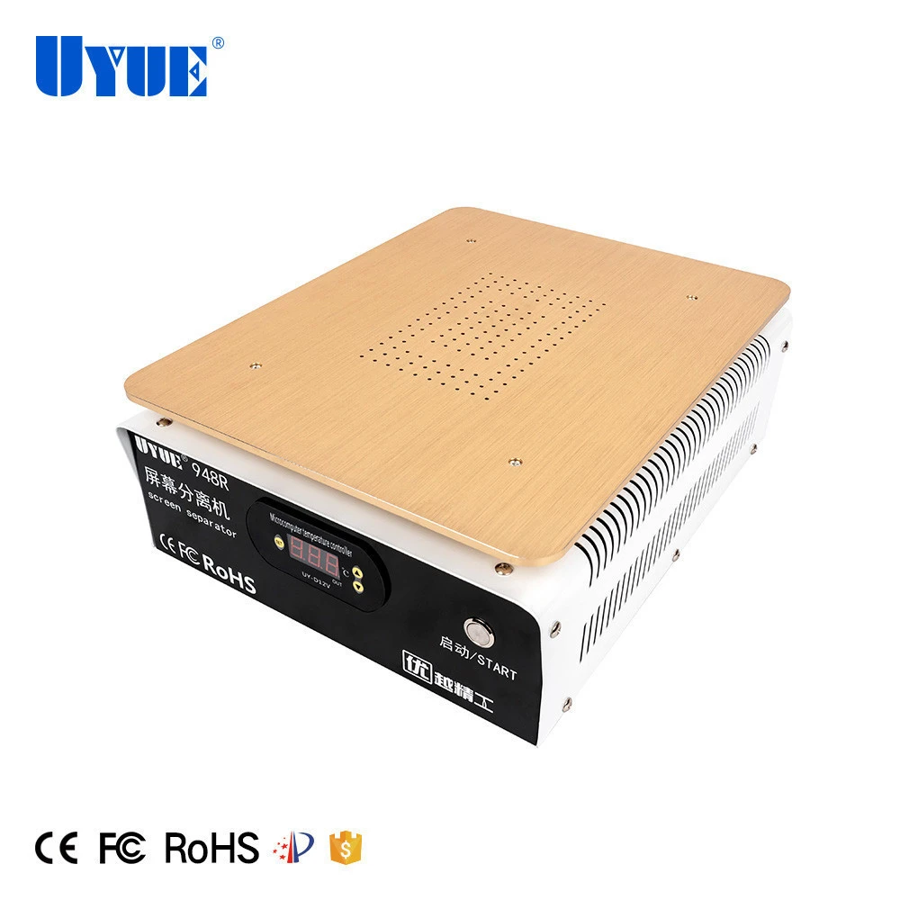 UYUE 948R Plus 18inch LCD Separator Machine with Built-in Vacuum Pump for Mobile Phone LCD Touch Screen Separator