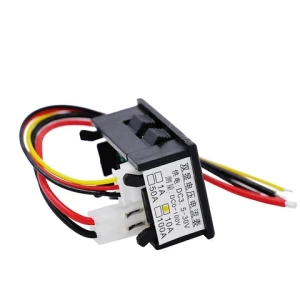100V 10A DC Digital Car Current Meter Voltmeter Ammeter Gauge Amperemeter Red Yellow Dual Display LED Voltage Tester Monitor