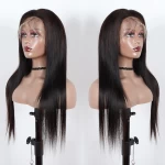 VAST natural virgin Brazilian human hair lace front wigs cheap cuticle aligned human hair wig virgin human hair wigs 30inch