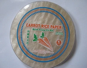 Vietnamese rice paper and rice noodle