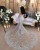 Import Vintage Luxury Arabic Wedding Dresses Long Sleeves High Neck Beads Mermaid Long Train Sparkly African Bridal Gowns MWA275 from China