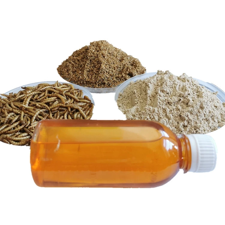 vitamin supplement mealworm oil as animal fat oil feed grade oil