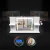 Import Wall Bluetooth Speaker Magnifying Led Illuminated Touchscreen Makeup Mirror With Light from China