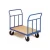 Import Warehouse Transport Heavy Duty Metal 4 Wheel Cargo Platform Truck from China