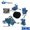 Waste tire/rubber raw material cutting machines