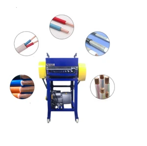 Waste Wire RecyclingManual Electric Used Wire Cutting Stripper Tool Machine For Copper Wire Skinning Removing Stripping Machine