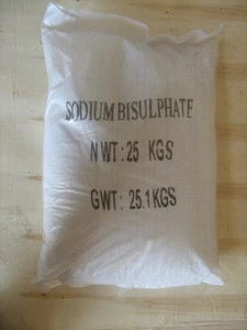 Water treatment chemical sodium hydrogen sulphate