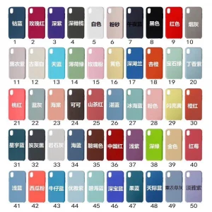 Waterproof candy color phone cases full protector mobile phone cover for iphone samsung