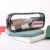 Import Waterproof Clear Portable Tool Pouch Pencil Case Bag Storage Holder with Zipper Clear Travel Toiletry Bag from China