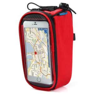 Waterproof Outdoor Bike Bag 4.8 Inch Touch Screen Bicycle Saddle Phone Bag Bike Travel Bag