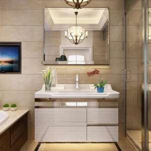 Waterproof Sink Cabinet Bathroom  Vanity single  batnroom cabinet
