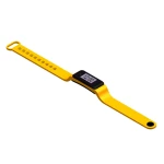 Waterproof time setting distance step counter measurement bracelet pedometer with light