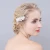 Import Wedding Hair Accessories gold Metal Haircomb crystal pearl Leaf Comb Clips hair headdress comb Women Hair jewelry from China