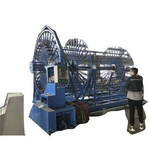 WELDING MACHINE FOR MANUFACTURING CONCRETE PIPES REBAR CAGE