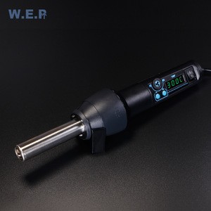 WEP 8858-I portable digital hot air plastic blower soldering heat gun station