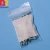 Import white block printed PE ziplock self seal plastic bag from China