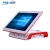 Whole set desktop 15 Inch dual screen all in one touch screen pos machine price supermarket pos cash register machine