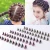 Import Wholesale 12PCS/Lot Small Cute Crystal Flowers Metal Hair Clip Girls Fashion Headdress from China