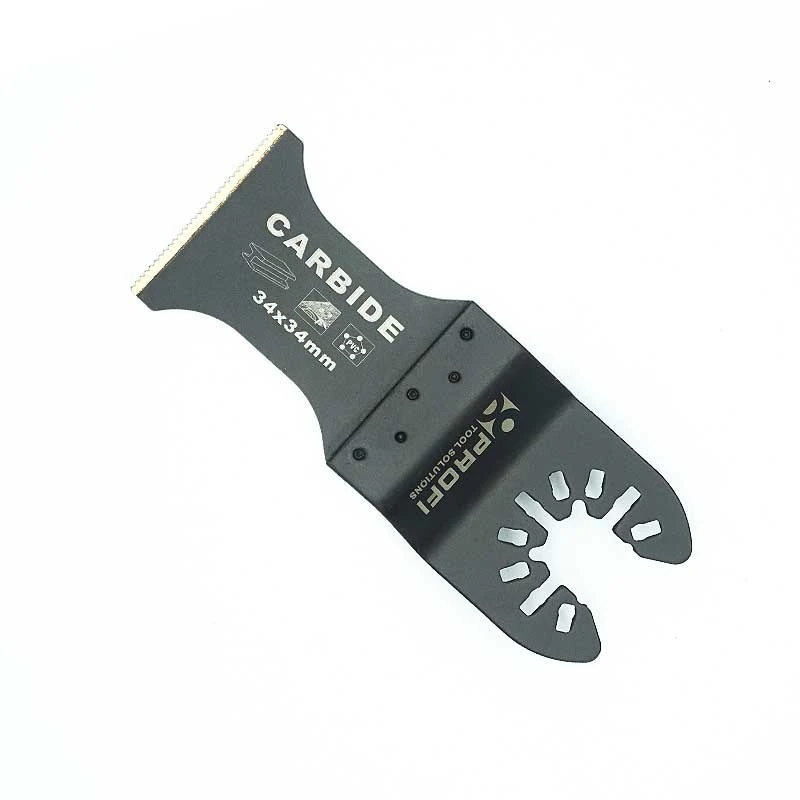 Wholesale 34mm Tungsten Carbide Teeth Oscillating Blade TCT Black paint multi-tool saw blade