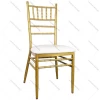 Wholesale aluminum commerical hotel furniture cheap stackable tiffany outdoor wedding party events chairs chiavari banquet chair