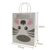 Wholesale custom cheap printed shopping gift paper bags